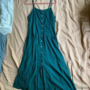 Urban Outfitters Midi Button Down Dress